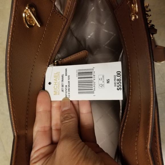 NWT MK large x chain purse and wallet set - Picture 14 of 15